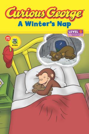 Book cover of Curious George A Winter's Nap (CGTV Read-aloud)