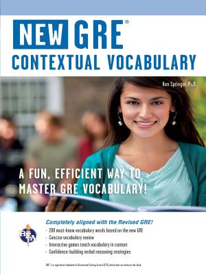 Cover of the book GRE Contextual Vocabulary by Joseph Molitoris