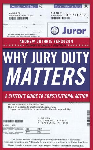 Cover of the book Why Jury Duty Matters by Ko-lin Chin, James O. Finckenauer