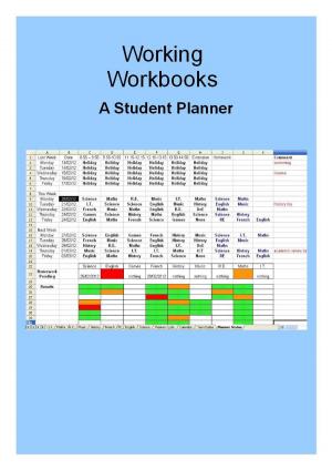 Cover of the book Working Workbooks by Mohsen Sadighi