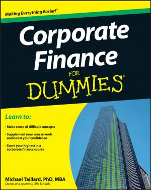 Cover of the book Corporate Finance For Dummies by Stephen V. Estopinal, Wendy Lathrop