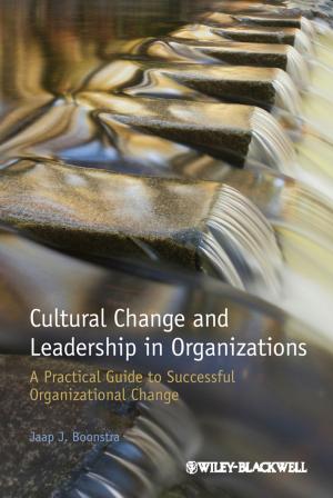 Cover of the book Cultural Change and Leadership in Organizations by 
