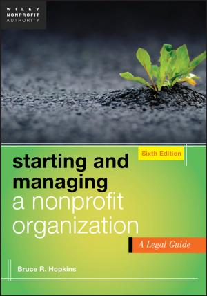 Cover of the book Starting and Managing a Nonprofit Organization by 