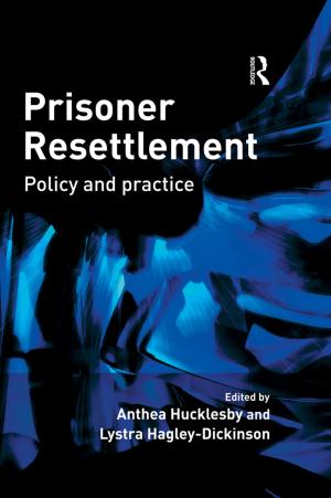 Cover of the book Prisoner Resettlement by Paul Atkinson