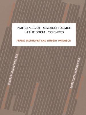 Cover of the book Principles of Research Design in the Social Sciences by Chunhyo Kim
