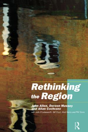 Book cover of Rethinking the Region