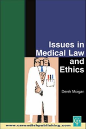 Cover of the book Issues in Medical Law and Ethics by Katherine Snyder