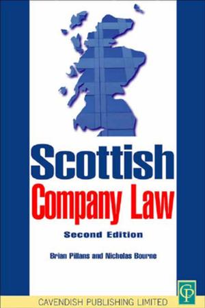 Cover of the book Scottish Company Law by Vincent Blok