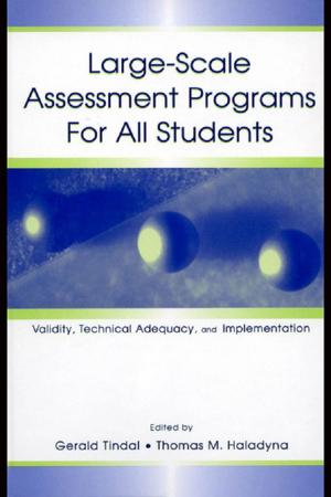Cover of the book Large-scale Assessment Programs for All Students by Christopher Gerrard