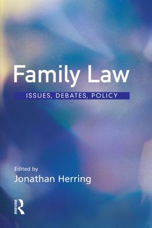 Cover of the book Family Law by David Sunderland