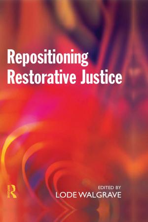 Cover of the book Repositioning Restorative Justice by Sergio Benvenuto