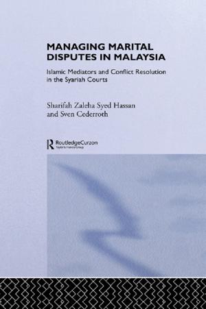 Cover of the book Managing Marital Disputes in Malaysia by David Aers