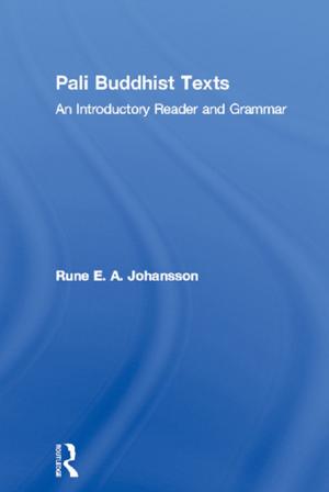 Cover of the book Pali Buddhist Texts by Natasha Kuhrt