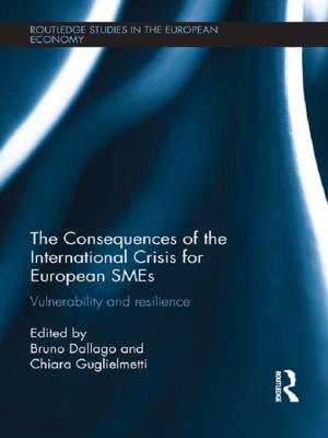 Cover of the book The Consequences of the International Crisis for European SMEs by Robert Sternberg