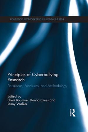 Cover of the book Principles of Cyberbullying Research by M. J. Bonn