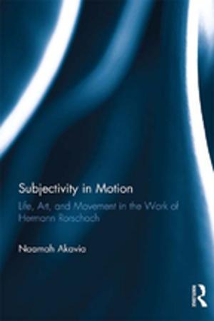Cover of the book Subjectivity in Motion by Liz Young