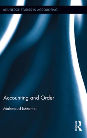 Cover of the book Accounting and Order by Susan Groundwater-Smith, Jane Mitchell, Nicole Mockler, Petra Ponte, Karin Ronnerman