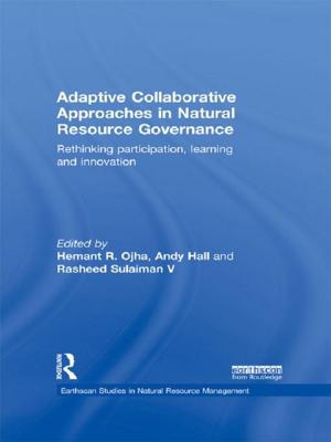Cover of the book Adaptive Collaborative Approaches in Natural Resource Governance by Robert A. Bohrer