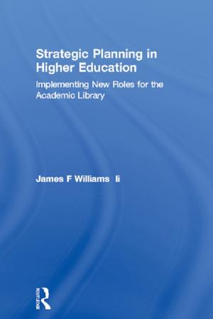 Cover of the book Strategic Planning in Higher Education by Bawden