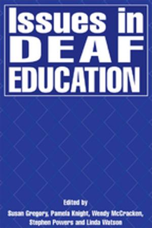 Cover of the book Issues in Deaf Education by Claude J Summers