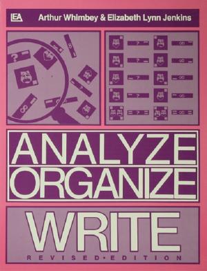 Cover of the book Analyze, Organize, Write by Philip Alberstat