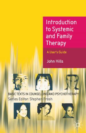 Cover of Introduction to Systemic and Family Therapy