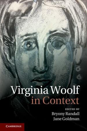 Cover of the book Virginia Woolf in Context by Jeanine Grenberg