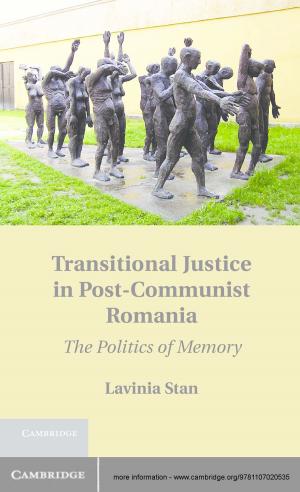 Cover of the book Transitional Justice in Post-Communist Romania by Joseph Sassoon