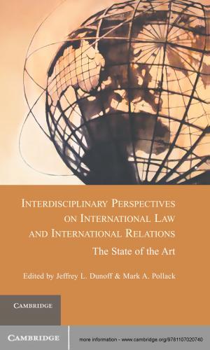 Cover of Interdisciplinary Perspectives on International Law and International Relations