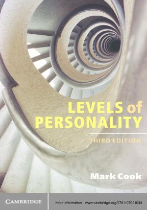 Cover of the book Levels of Personality by Erian A. Baskharone