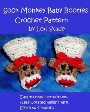 Cover of Sock Monkey Baby Booties Crochet Pattern