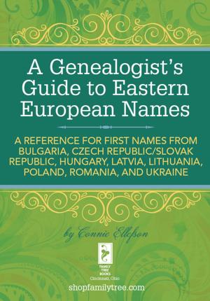 Cover of the book A Genealogist's Guide to Eastern European Names by Cate Coulacos Prato