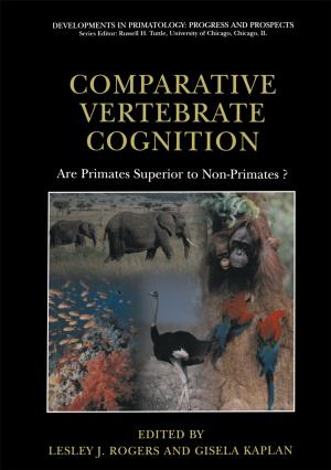 Cover of the book Comparative Vertebrate Cognition by Walter J. Karplus