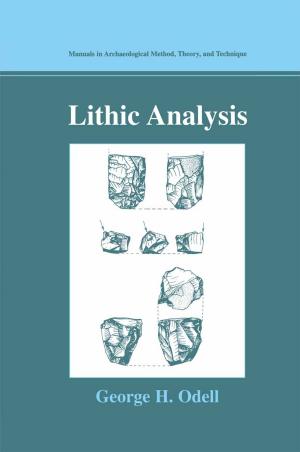 Cover of the book Lithic Analysis by Ahsan Habib Khandoker, Chandan Karmakar, Michael Brennan, Marimuthu Palaniswami, Andreas Voss