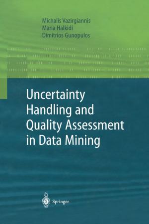 Book cover of Uncertainty Handling and Quality Assessment in Data Mining