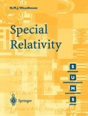 Cover of the book Special Relativity by Ruy Luiz Milidiú, Cícero Nogueira dos Santos