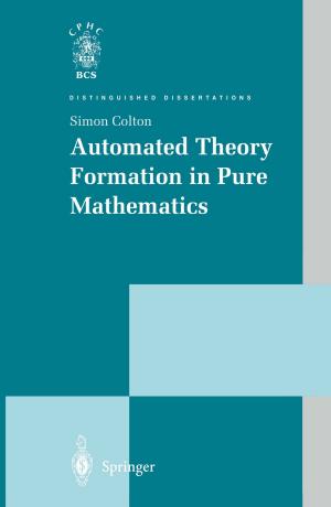 Cover of the book Automated Theory Formation in Pure Mathematics by Neil R. Poulter