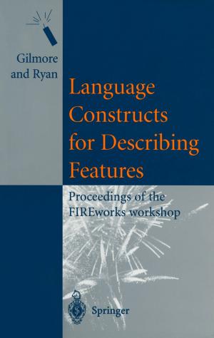 Cover of the book Language Constructs for Describing Features by John A. Cosh, John V. Lever