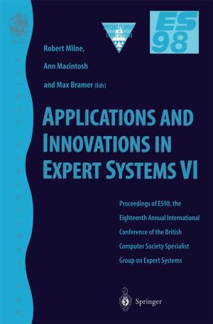 Cover of the book Applications and Innovations in Expert Systems VI by Toni T. Mattila, Mervi Paulasto-Kröckel, Tomi Laurila, Vesa Vuorinen, Jorma Kivilahti, Markus Turunen