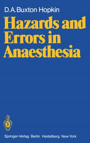 Cover of the book Hazards and Errors in Anaesthesia by Francesco Garbati Pegna, Daniele Sarri, Lucia Recchia, Enrico Cini, Paolo Boncinelli, Marco Vieri