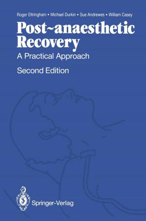 Book cover of Post-anaesthetic Recovery