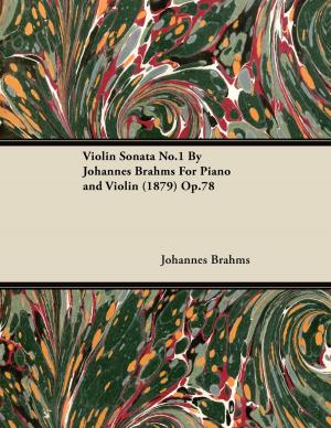 Book cover of Violin Sonata No.1 by Johannes Brahms for Piano and Violin (1879) Op.78