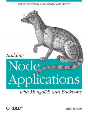 Cover of the book Building Node Applications with MongoDB and Backbone by Joshua Backfield