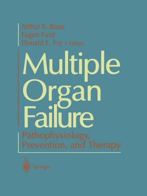 Cover of the book Multiple Organ Failure by Jan Dirk Blom