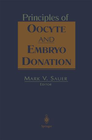 Cover of the book Principles of Oocyte and Embryo Donation by Richard P. Smiraglia