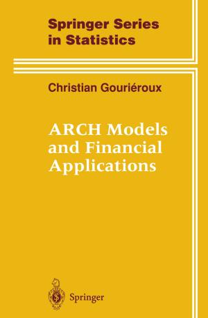Cover of the book ARCH Models and Financial Applications by George W. Ware