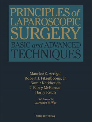 Cover of the book Principles of Laparoscopic Surgery by K.R. Hornbrook, E. Patterson, S.L. Jones, L.E. Rikans, J.I. Moore, M.C. Koss, L.A. Reinke, H.D. Christensen