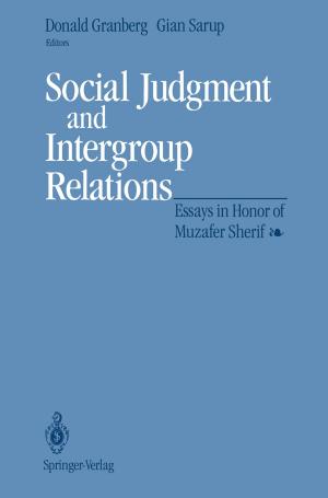 Cover of the book Social Judgment and Intergroup Relations by Will Gater