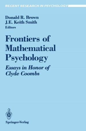 Cover of the book Frontiers of Mathematical Psychology by V.J. Ferrans, Richard A. Hopkins, S.L. Hilbert, P.L. Lange, L. Jr. Wolfinbarger, M. Jones