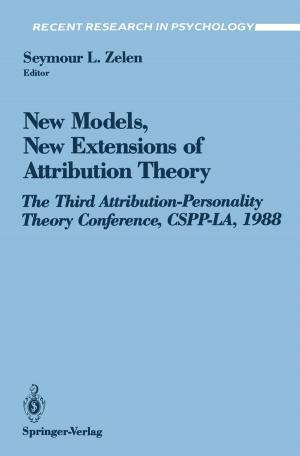 Cover of New Models, New Extensions of Attribution Theory